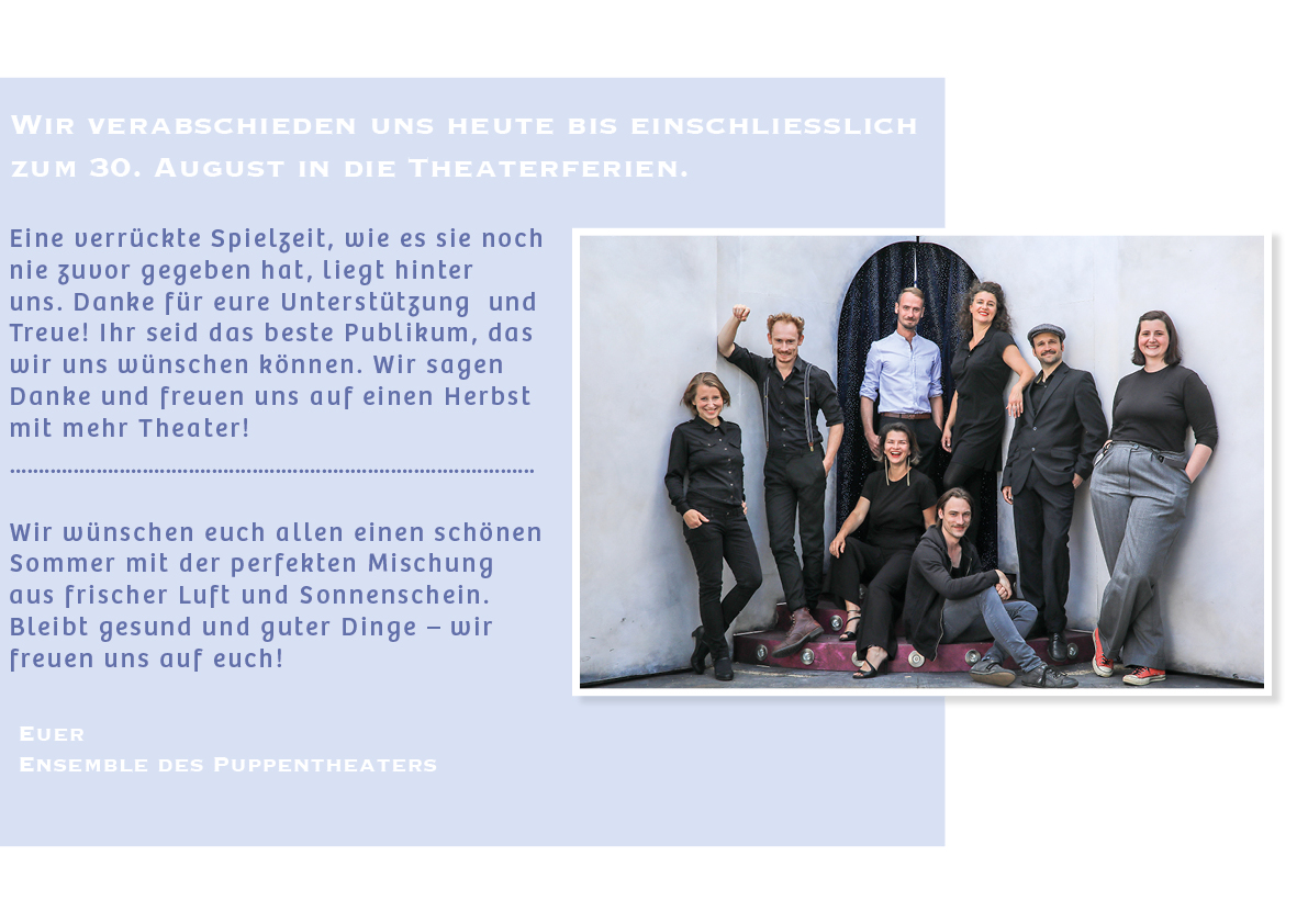 Sommerpause 2020
