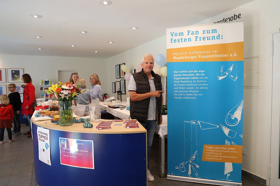 Wer dem Förderverein beitreten wollte, konnte sich beim Vorsitzenden Wolf-Dieter Schwab melden / Foto: PTM